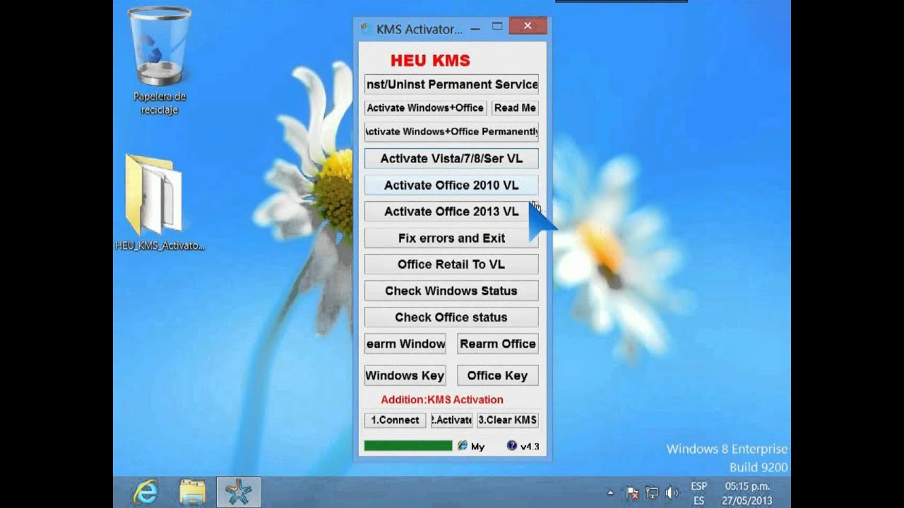 Mini KMS Activator v1 3 Office 2010 VL ENG exe